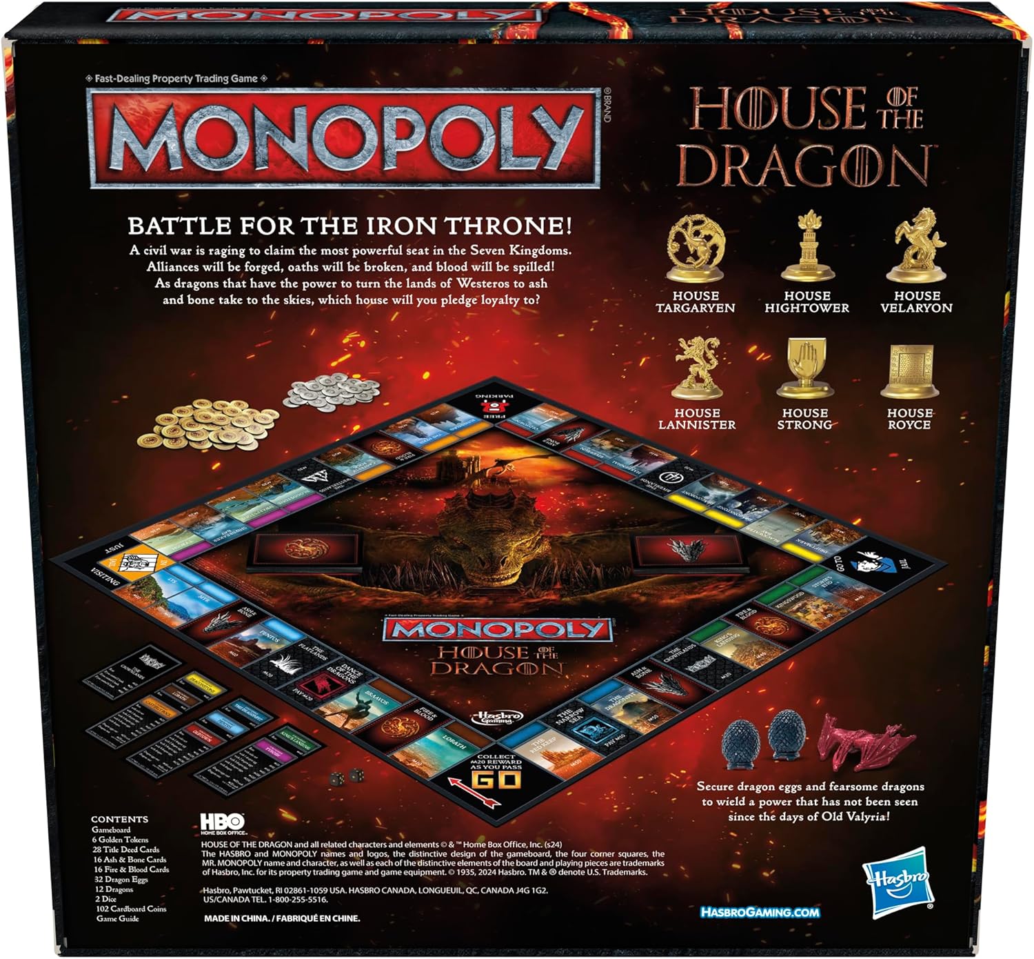 Monopoly : House of the Dragon Edition